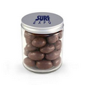 Glass Jar - Chocolate Covered Almonds (Spot Color)